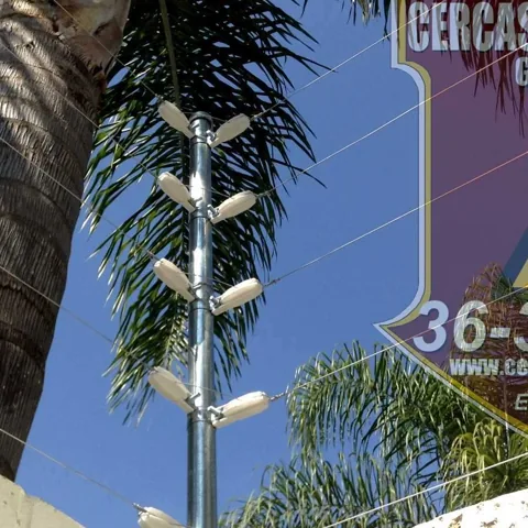 Cerca electrificada de seguridad perimetral